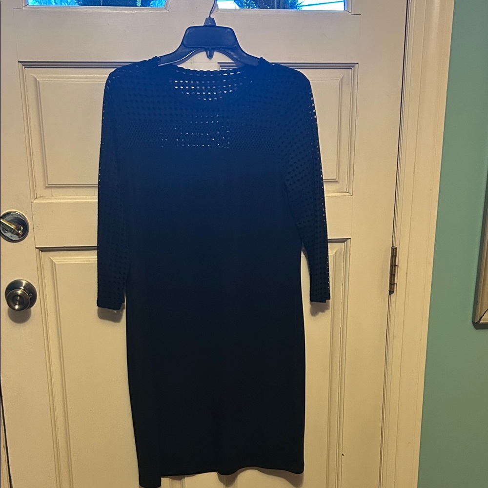 Michael Kors Black Long Sleeve Dress